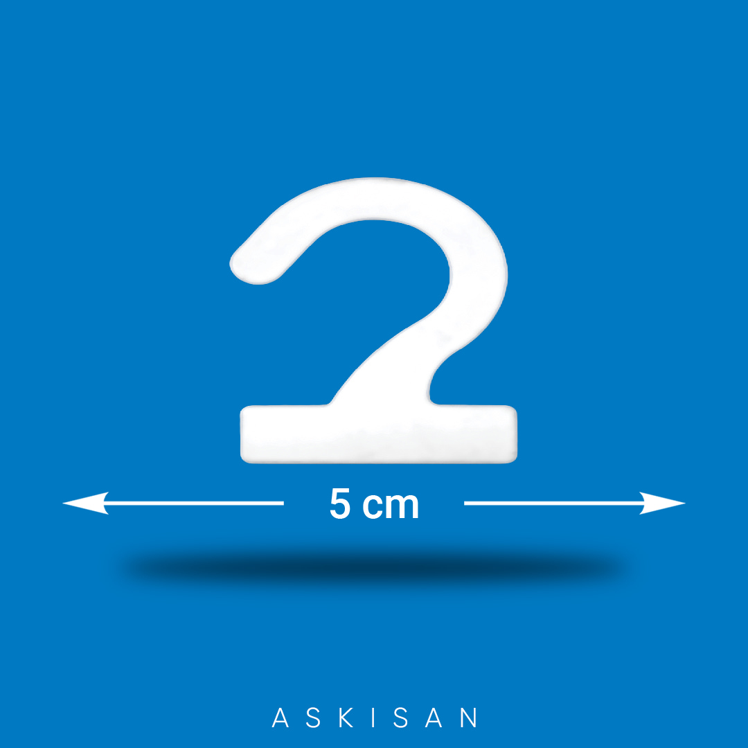 A-152 Ambalaj ve Kartela Askısı 5 cm