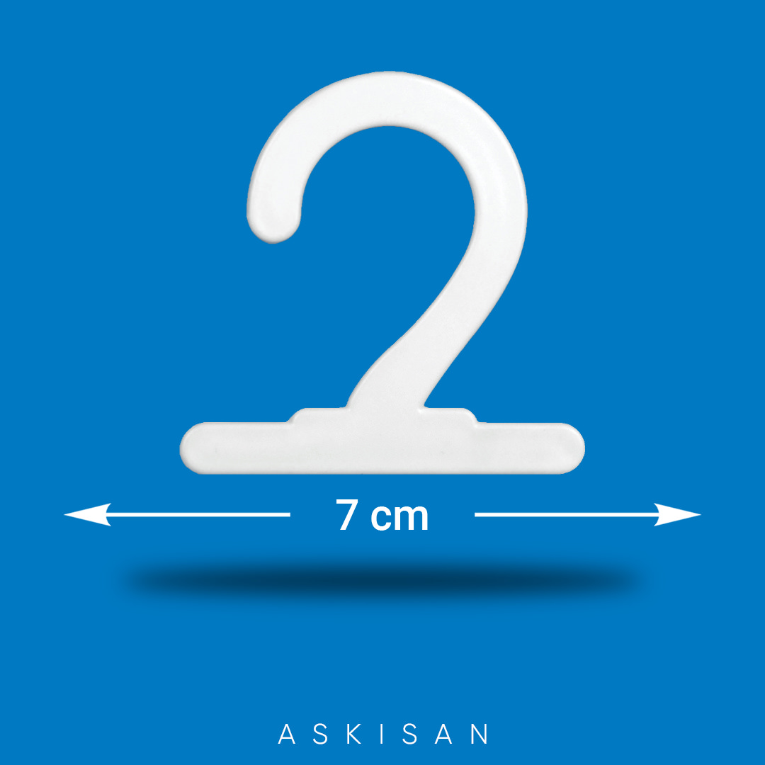 A-17 Ambalaj ve Kartela Askıları 7 cm