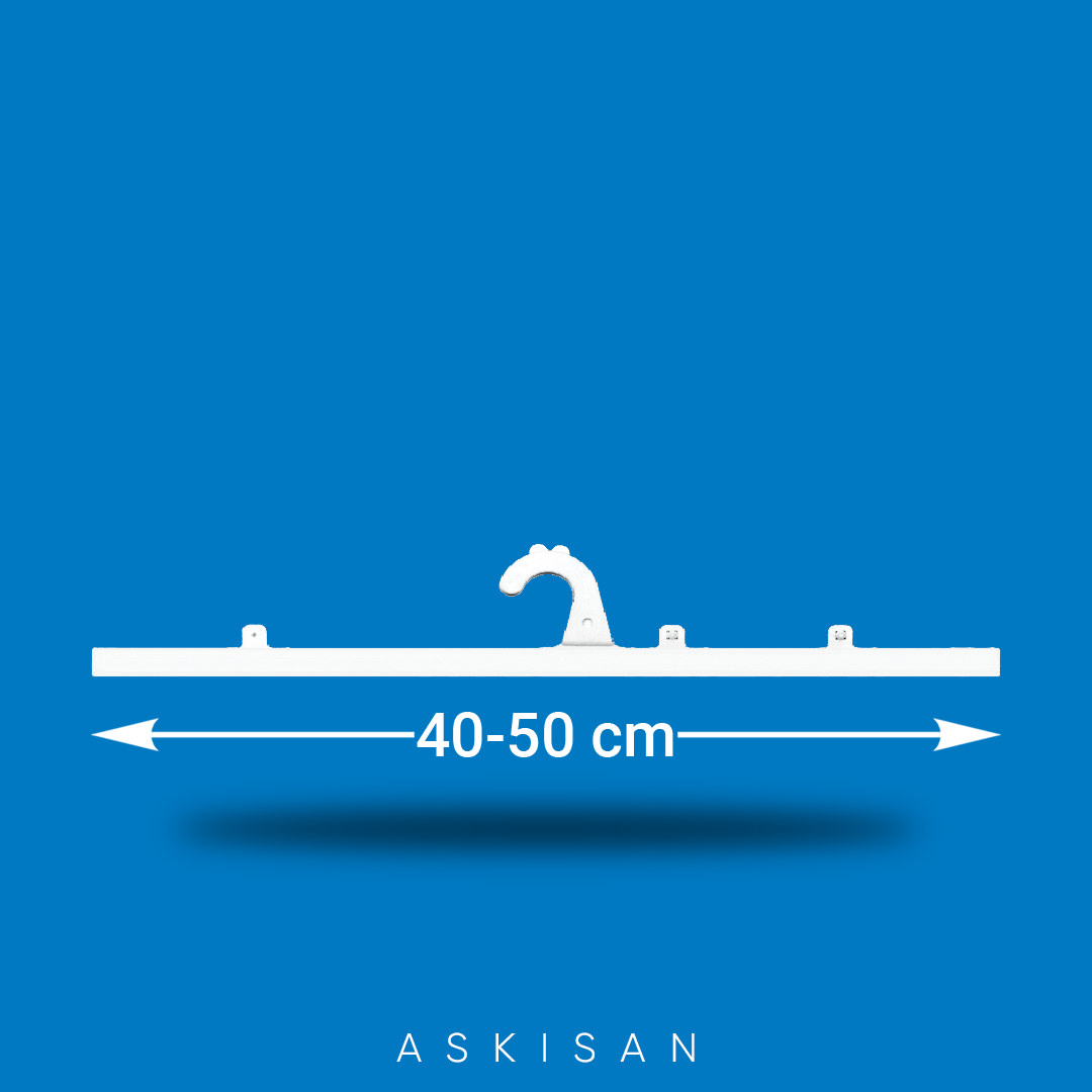 A-7 Kilitli Ambalaj ve Kartela Askısı 40 cm 50 cm