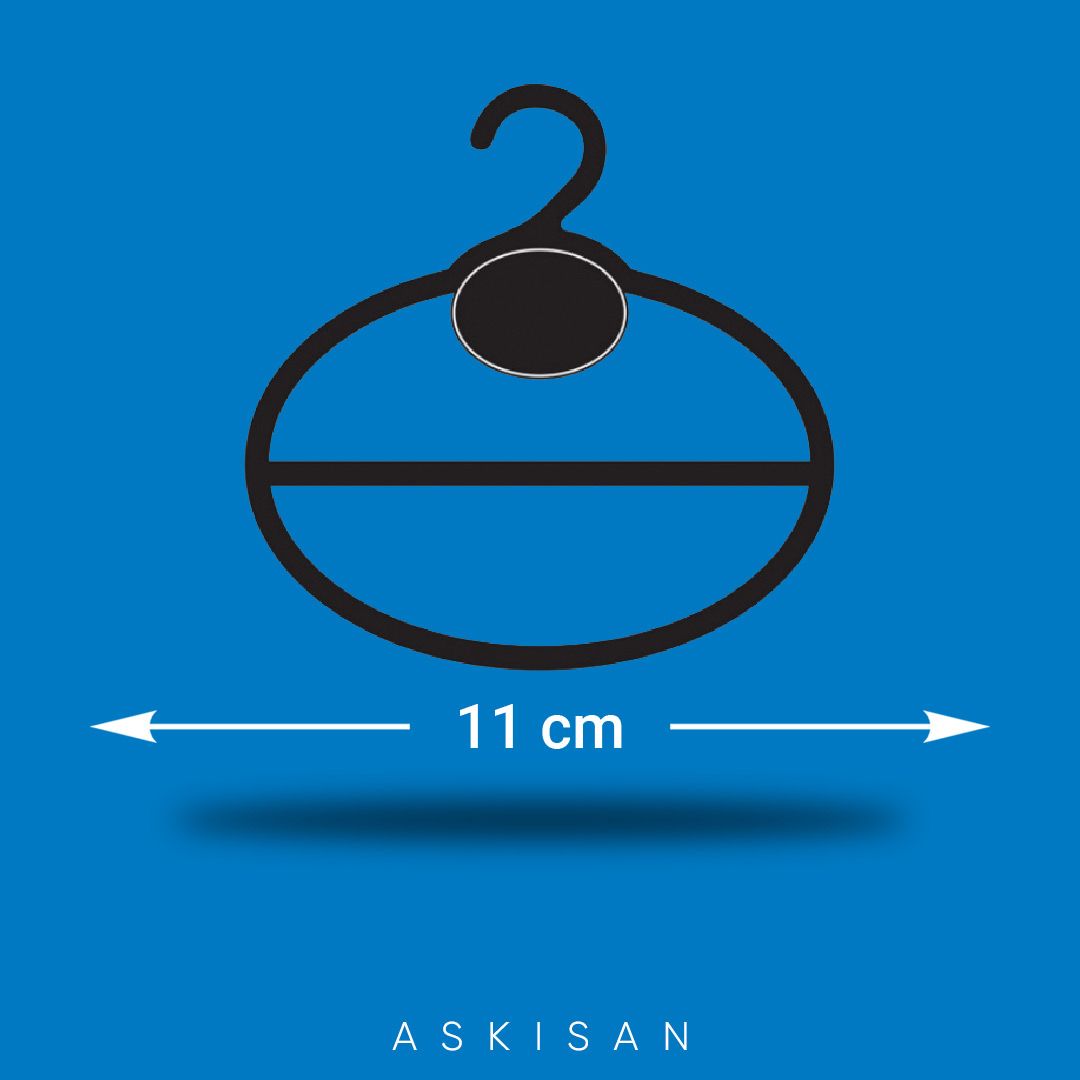E-19 Eşarp ve Şal Askısı 11 cm