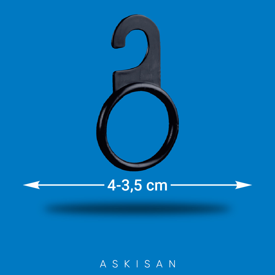 E-5 Eşarp ve Şal Askısı 4 cm & 3,5 cm