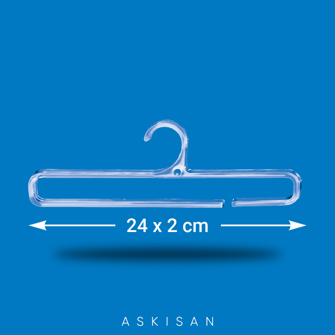 H-17 Havlu ve Perde Askısı 24 cm G - 2 cm Y