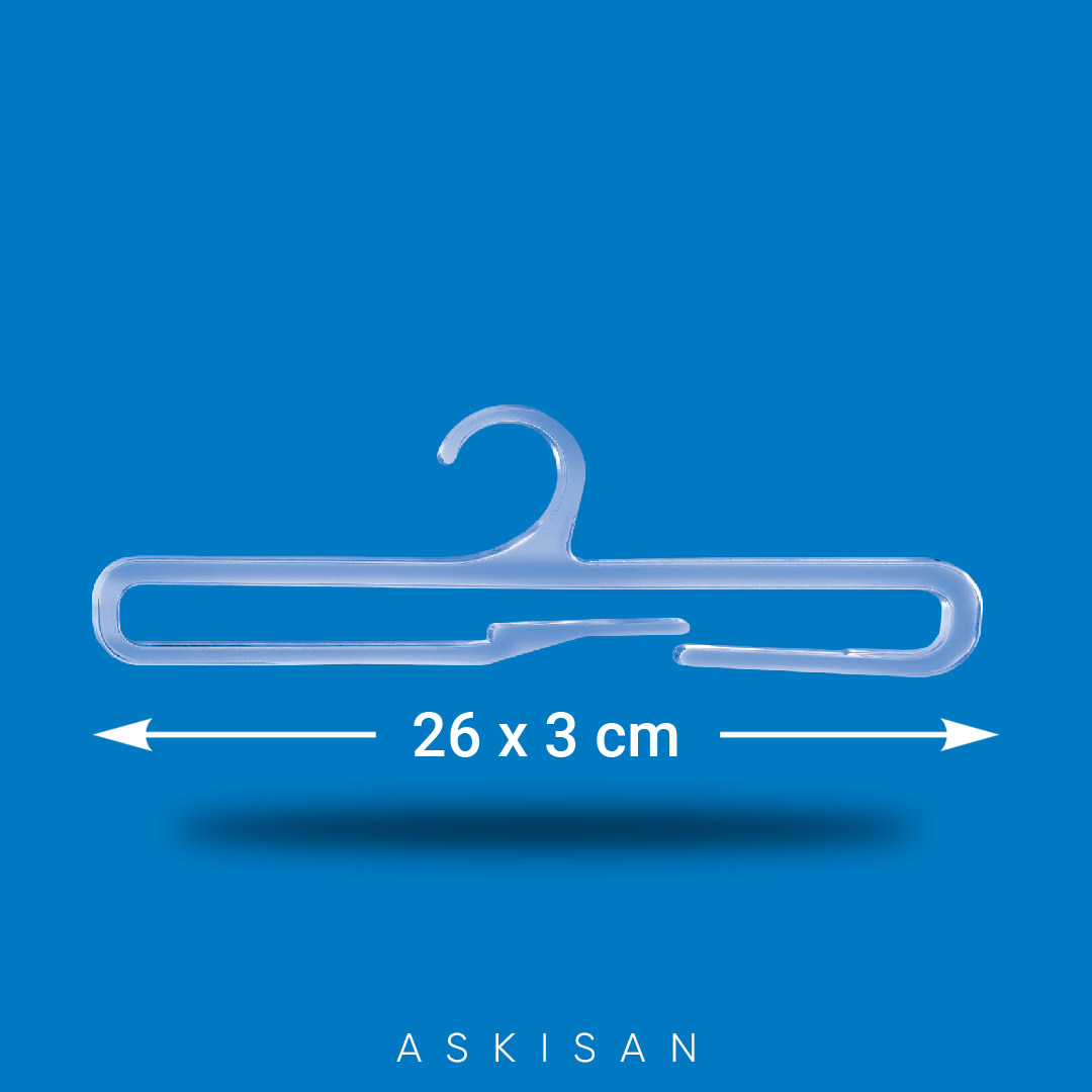 H-19 Havlu ve Perde Askısı  26 cm G - 3 cm Y