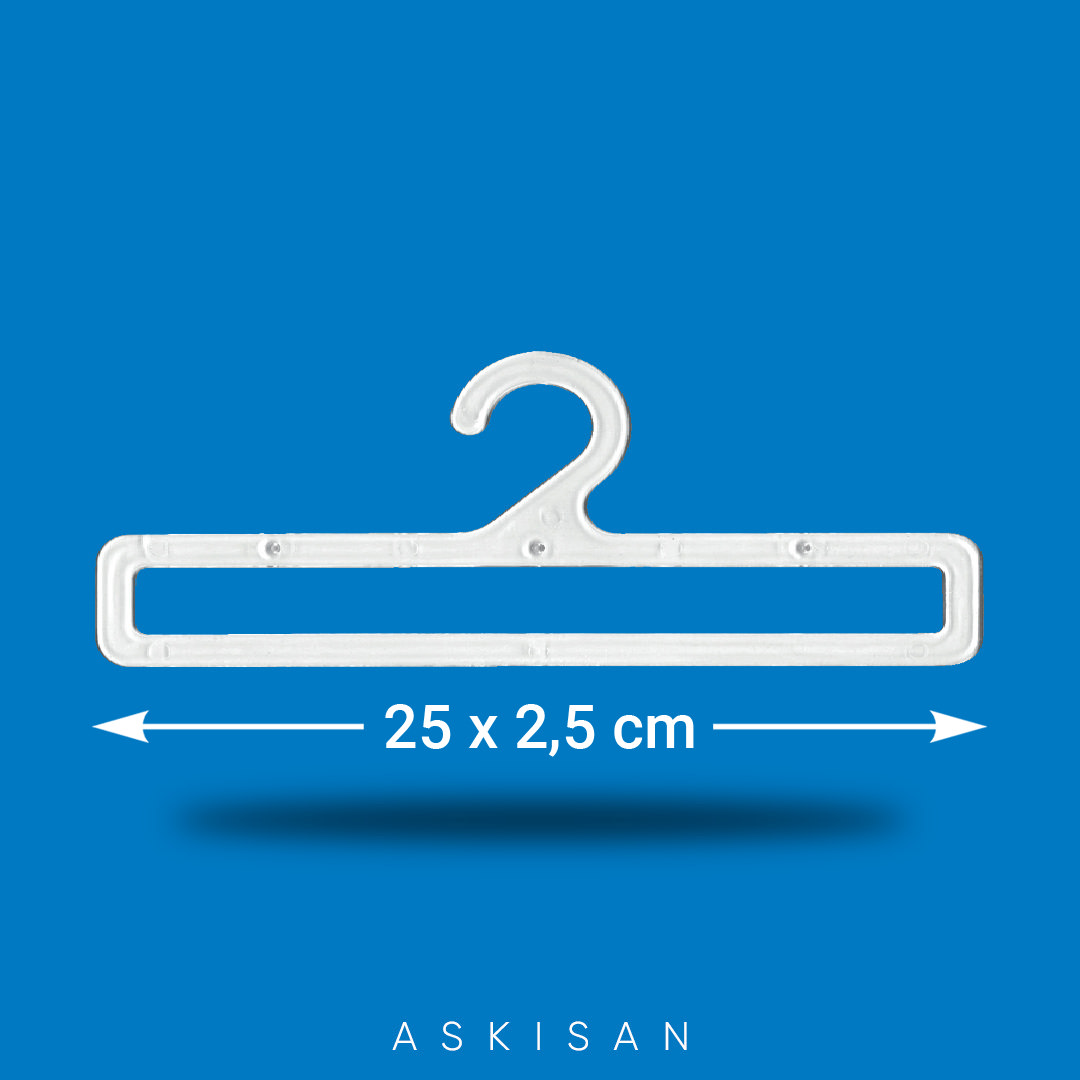 H-2 Havlu ve Perde Askısı 25 cm G - 2,5 cm Y