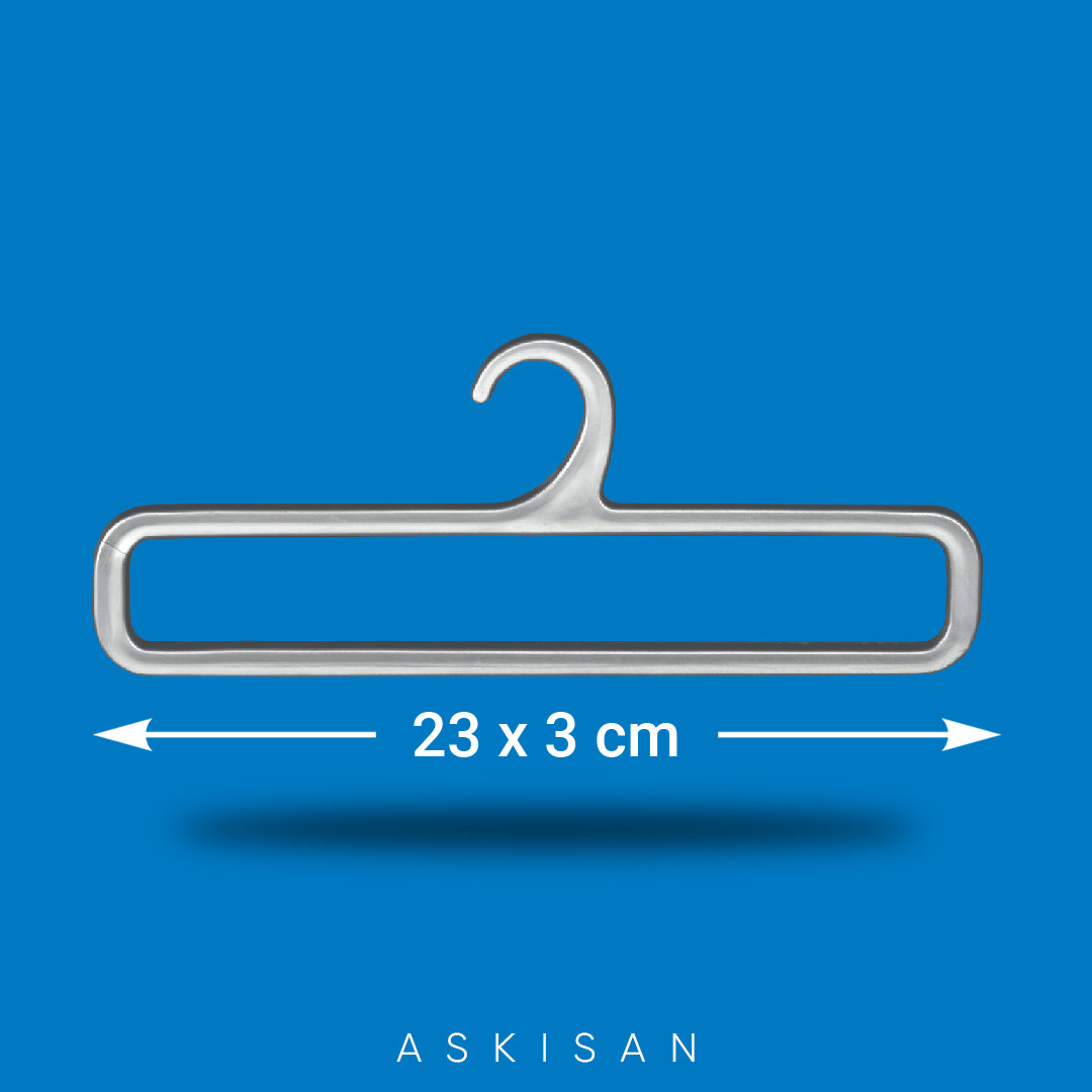 H-20 Havlu ve Perde Askısı 23 cm G - 3 cm Y
