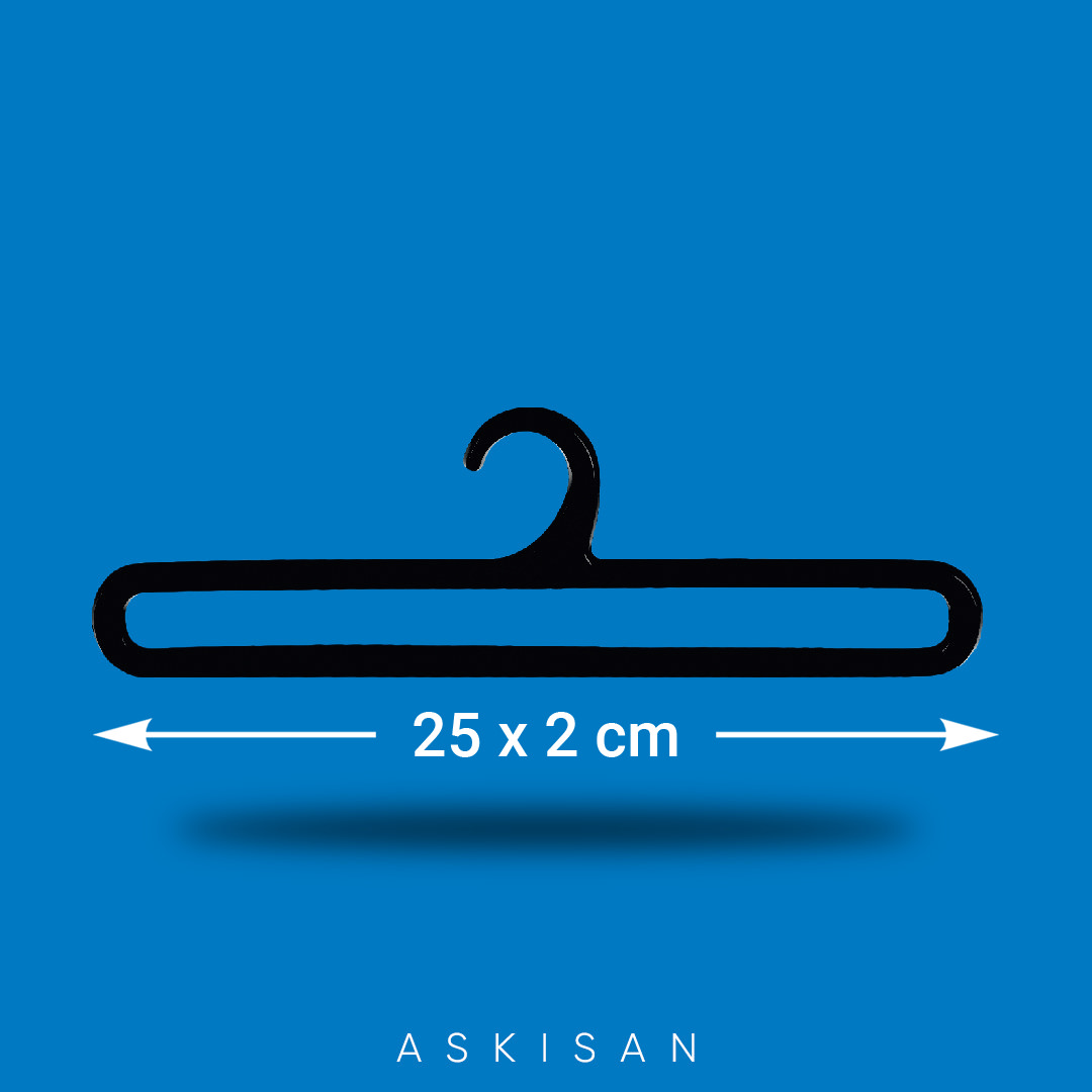 H-21 Havlu ve Perde Askısı 25 cm G - 2 cm Y