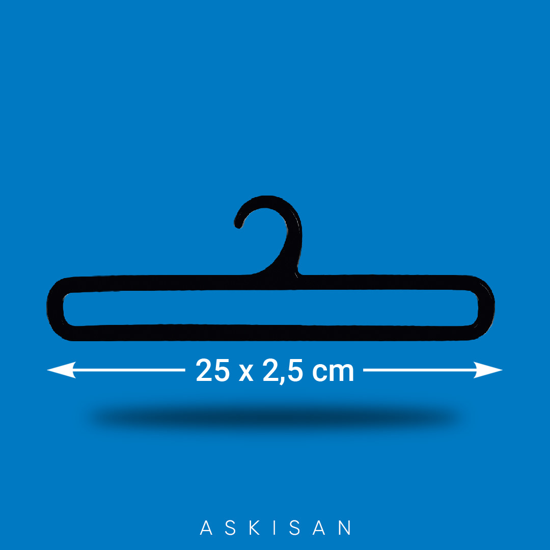 H-22 Havlu ve Perde Askısı 25 cm G - 2,5 cm Y
