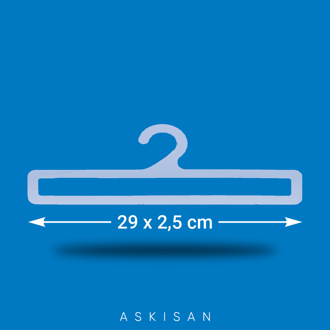 H-3 Havlu ve Perde Askısı 29 cm G - 2,5 cm Y