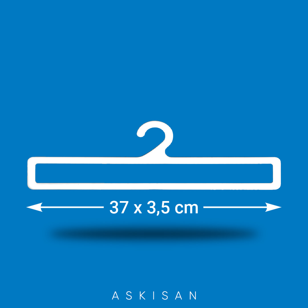 H-4 Havlu ve Perde Askısı 37 cm G - 3,5 cm Y