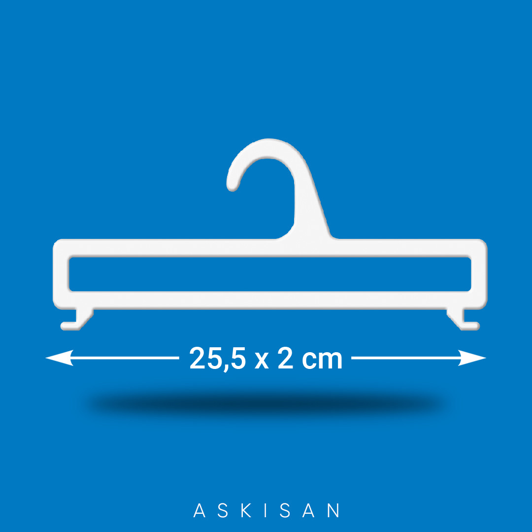 H-56 Havlu ve Perde Askısı 25,5 cm G - 2 cm Y