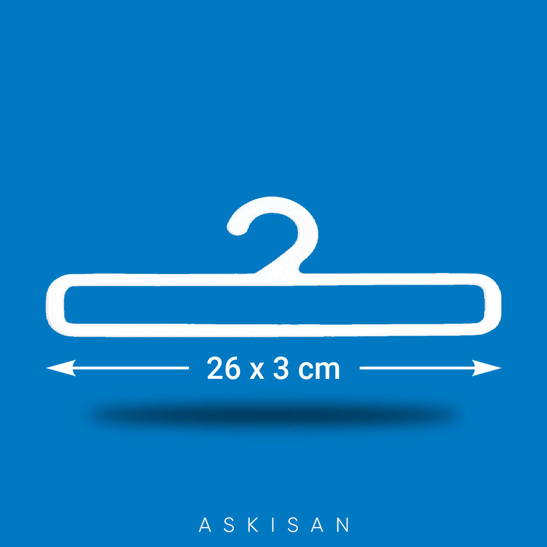 H-6 Havlu ve Perde Askısı 26 cm G - 3 cm Y