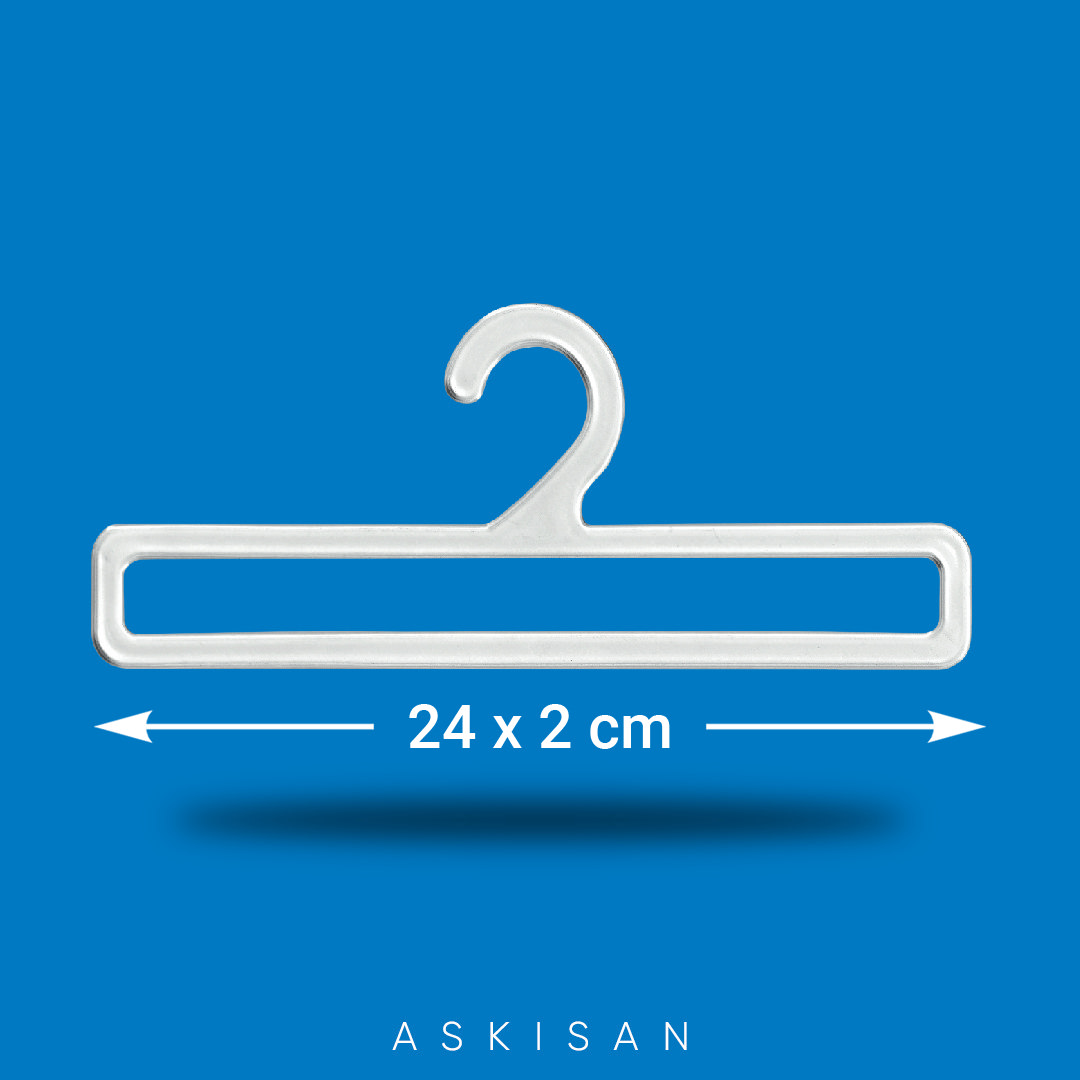 H-7 Havlu ve Perde Askısı 24 cm G - 2 cm Y