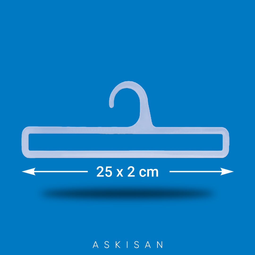 H-8 Havlu ve Perde Askısı 25 cm G - 2 cm Y